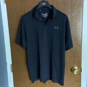 Under Armour Black Performance Polo Shirt